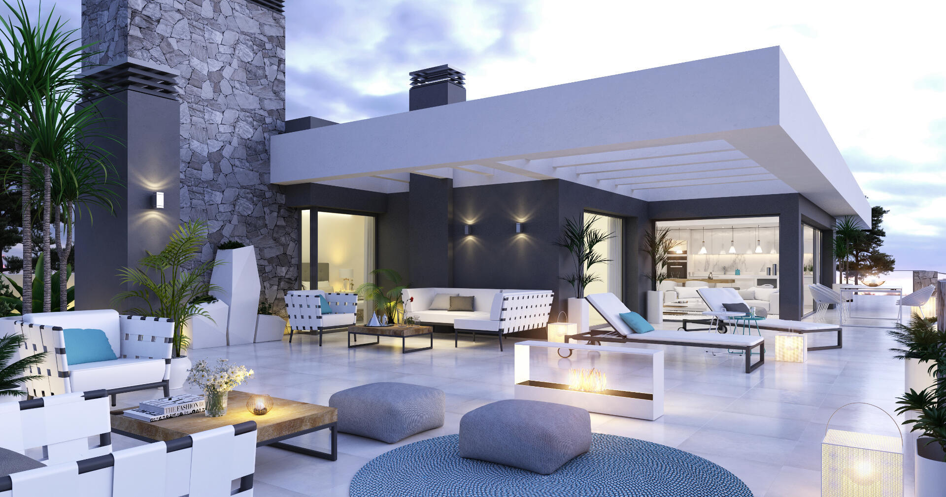 طراحی پنت هاوس , معماری , طراحی داخلی , نورطبیعی , هوای تازه ,  ,   دفتر فنی مهندسی هارمونی , Harmony Architect Group , طراحی پنت هاوس