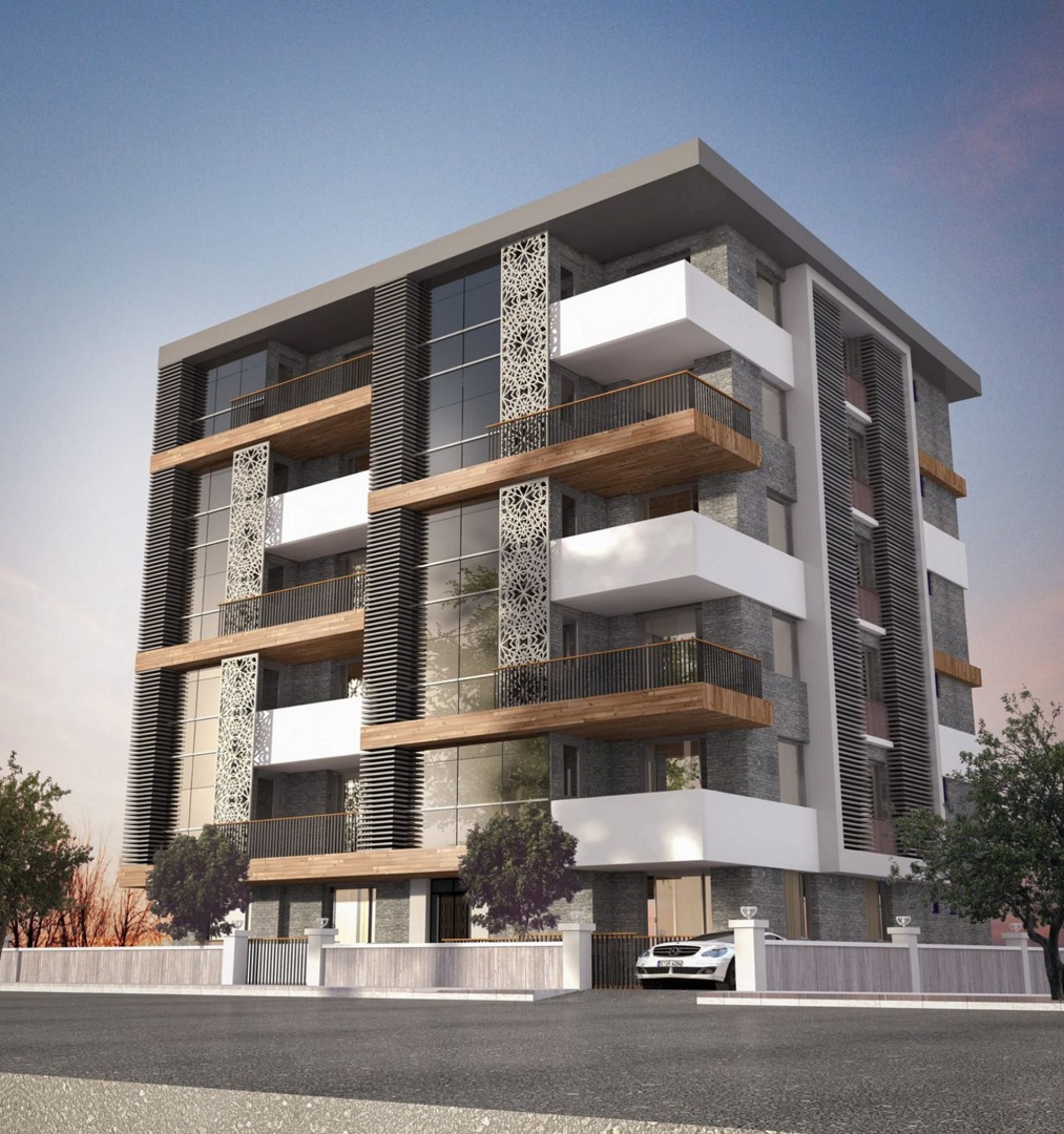 نمای ساختمان , معماری , طراحی نما , ظاهر ساختمان ,  ,  ,   دفتر فنی مهندسی هارمونی , Harmony Architect Group , طراحی نما