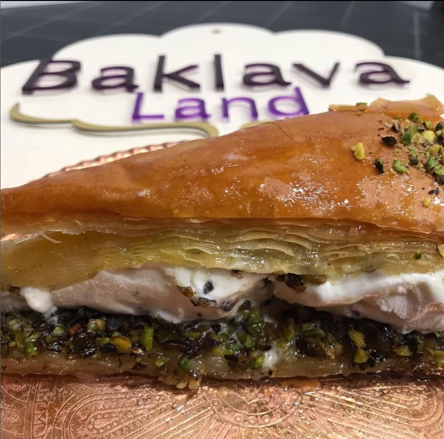 هاويچ بستنی ,  ,   باقلوا لند , baklava land , هاويچ بستنی