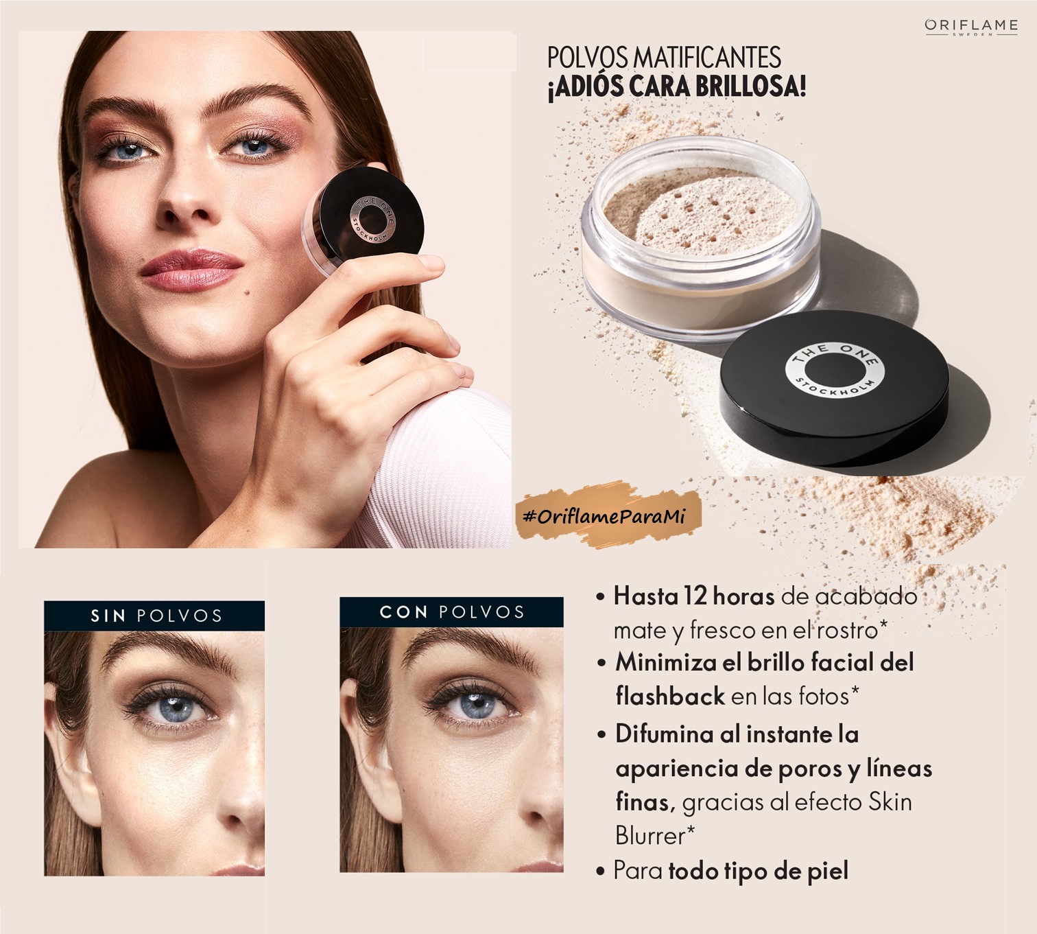 پودر فیکس کننده آرایش اوریفلیم , سری جوردانی , پوست ,  ,   Oriflame Cosmetics , شهلا صفرپور , پودر فیکس کننده آرایش اوریفلیم