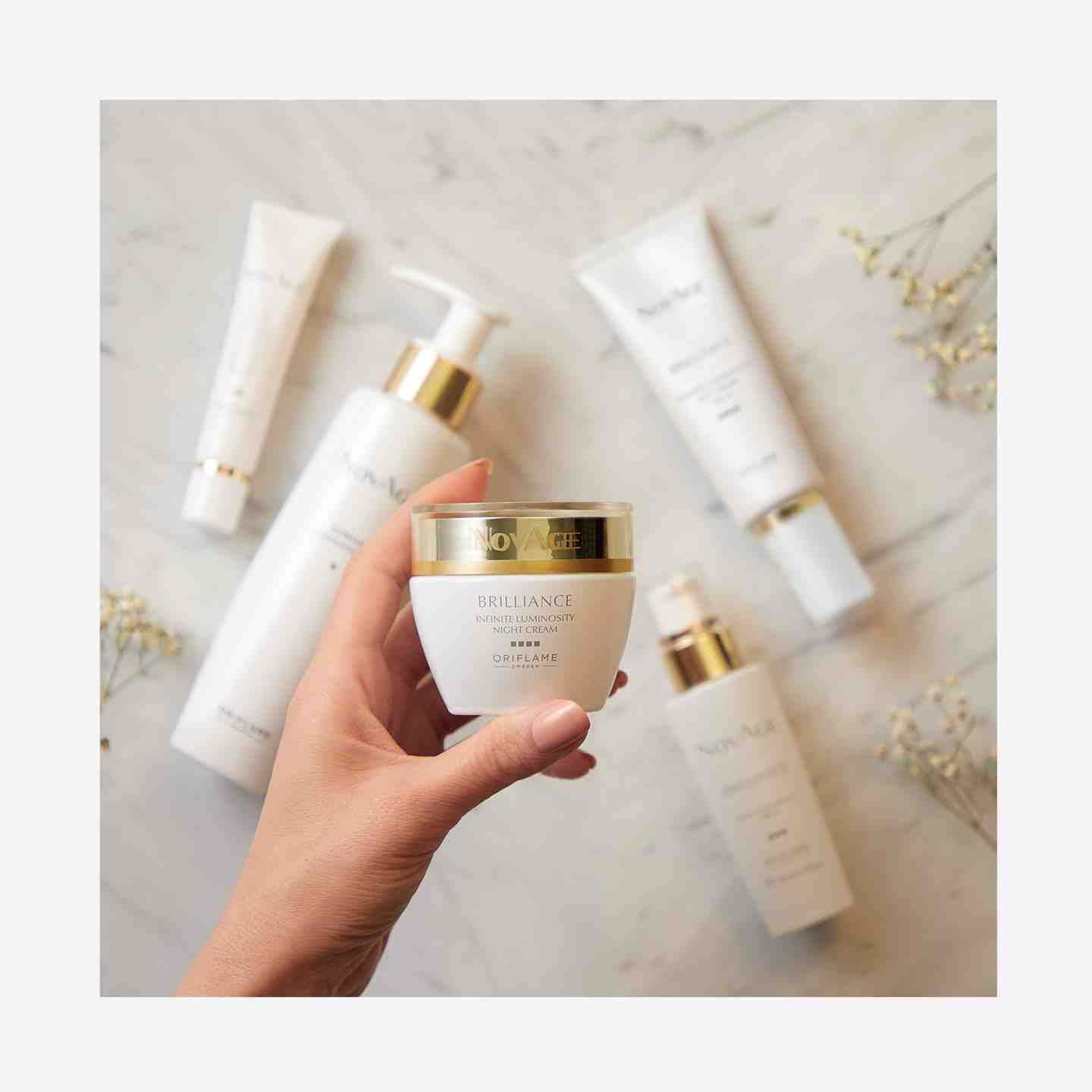روشن کننده پوست , رطوبت رسان پوست ,  ,   Oriflame Cosmetics , شهلا صفرپور , ست روشن کننده برلیانس نوایج اوریفلیم